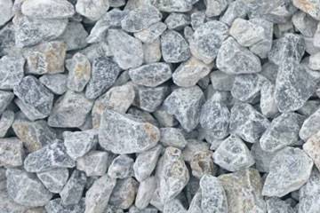 石灰石のロックガーデン用の栗石 グリ石（80㍉前後）